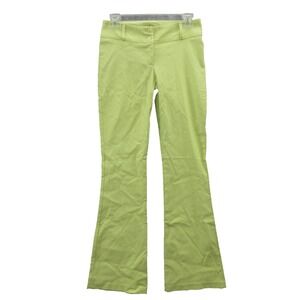 Top Ten Women's Bootcut Legs Pants Medium Yellow Rayon Low Rise Light Wash USA